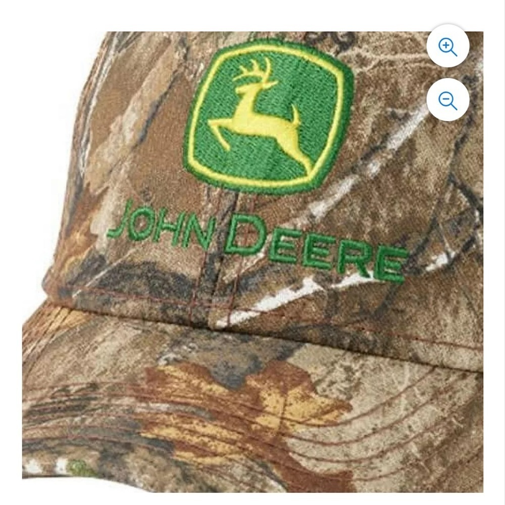 John Deere camouflage hat